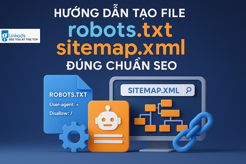 Hướng dẫn tạo file robots.txt và sitemap.xml đúng chuẩn SEO